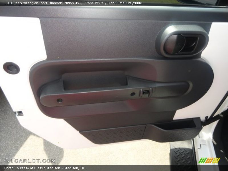 Stone White / Dark Slate Gray/Blue 2010 Jeep Wrangler Sport Islander Edition 4x4