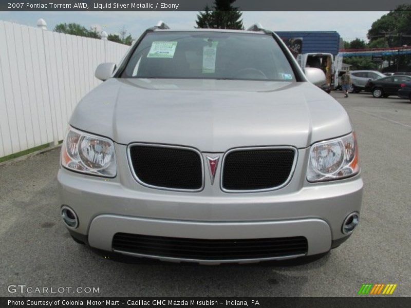 Liquid Silver Metallic / Ebony 2007 Pontiac Torrent AWD