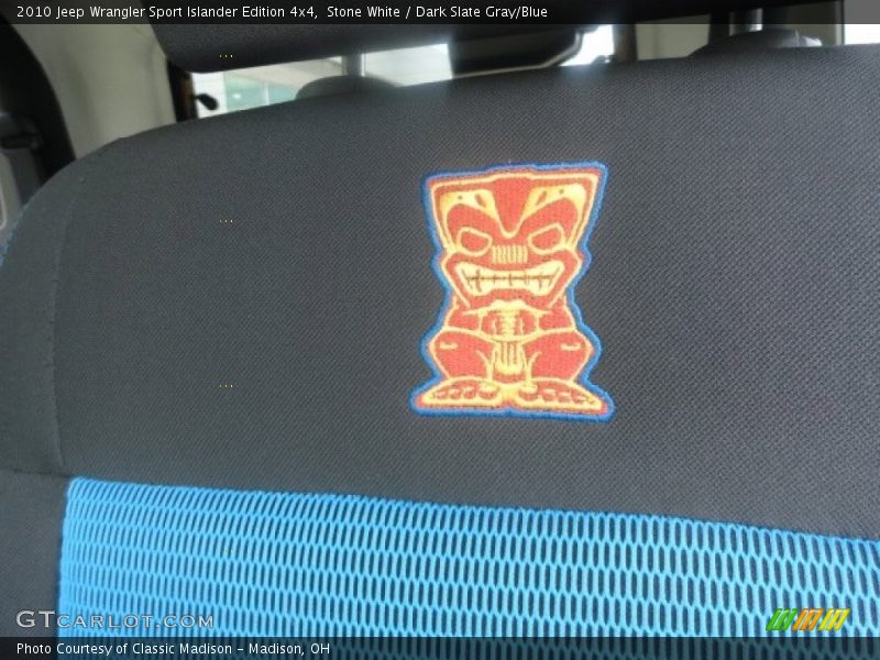 Stone White / Dark Slate Gray/Blue 2010 Jeep Wrangler Sport Islander Edition 4x4