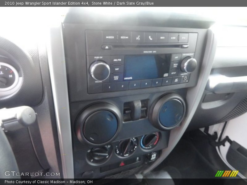 Stone White / Dark Slate Gray/Blue 2010 Jeep Wrangler Sport Islander Edition 4x4