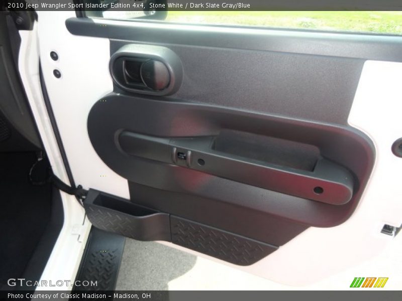 Stone White / Dark Slate Gray/Blue 2010 Jeep Wrangler Sport Islander Edition 4x4