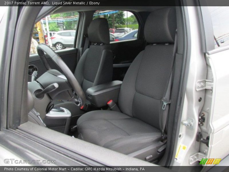 Liquid Silver Metallic / Ebony 2007 Pontiac Torrent AWD