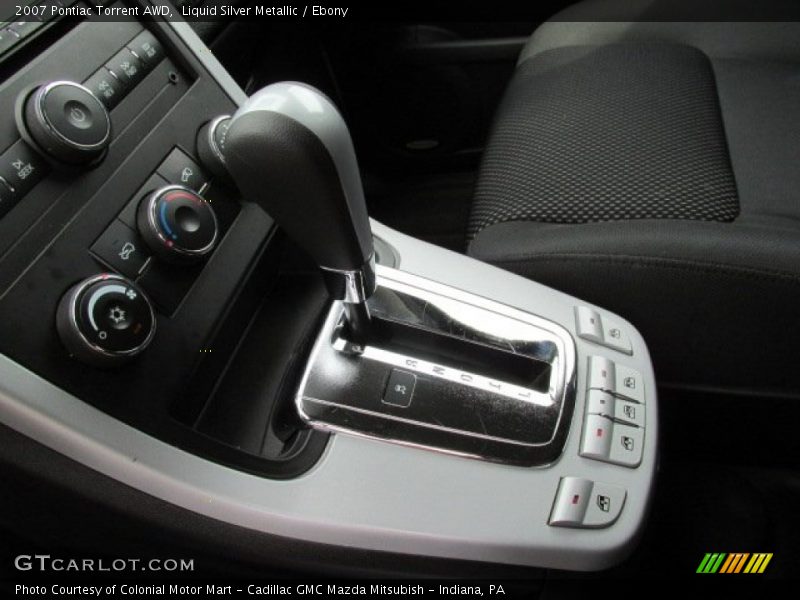 Liquid Silver Metallic / Ebony 2007 Pontiac Torrent AWD