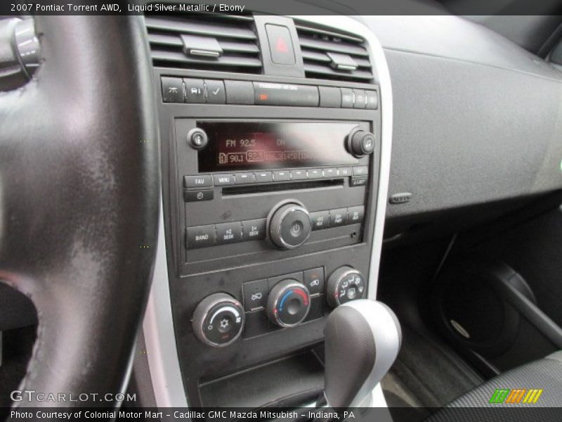 Liquid Silver Metallic / Ebony 2007 Pontiac Torrent AWD