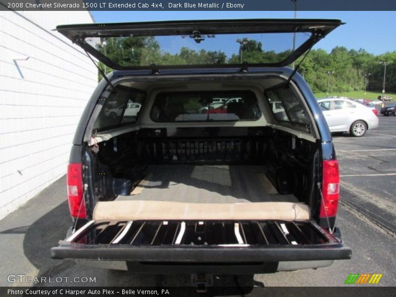 Dark Blue Metallic / Ebony 2008 Chevrolet Silverado 1500 LT Extended Cab 4x4