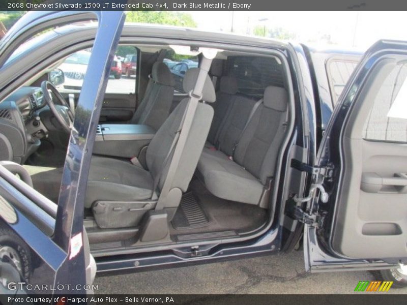 Dark Blue Metallic / Ebony 2008 Chevrolet Silverado 1500 LT Extended Cab 4x4