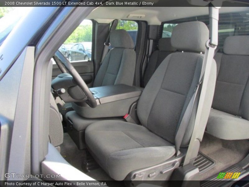 Dark Blue Metallic / Ebony 2008 Chevrolet Silverado 1500 LT Extended Cab 4x4