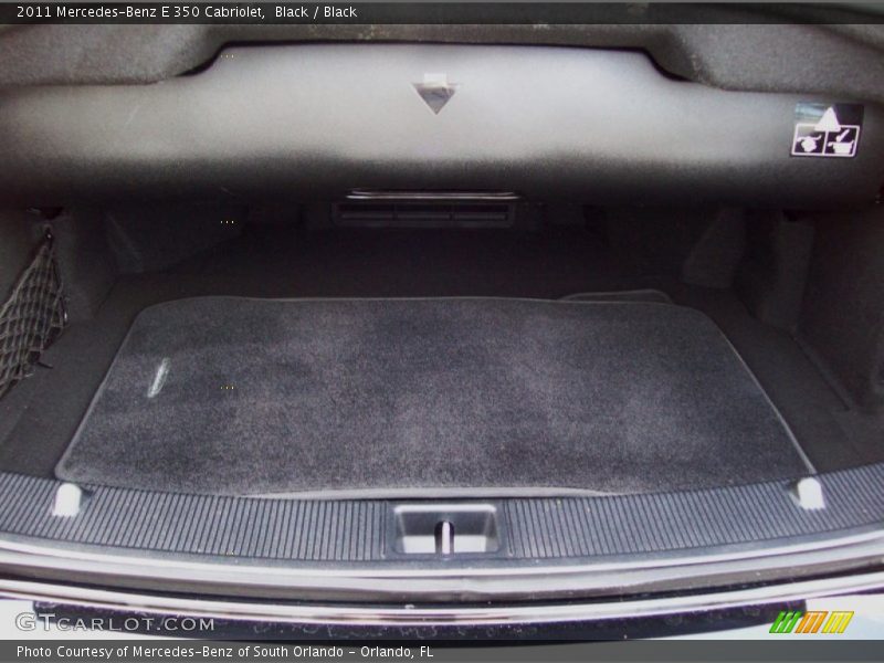 Black / Black 2011 Mercedes-Benz E 350 Cabriolet