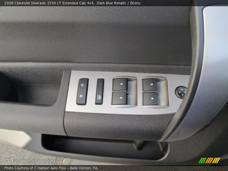Dark Blue Metallic / Ebony 2008 Chevrolet Silverado 1500 LT Extended Cab 4x4