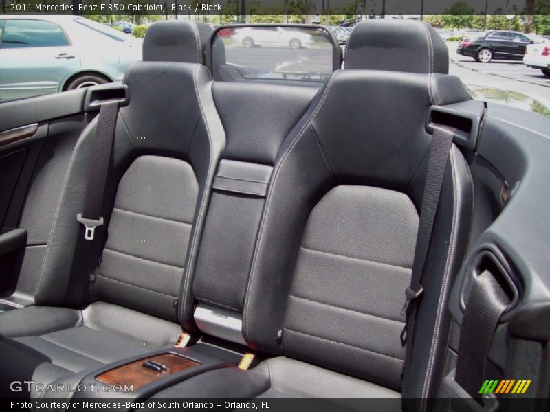 Black / Black 2011 Mercedes-Benz E 350 Cabriolet