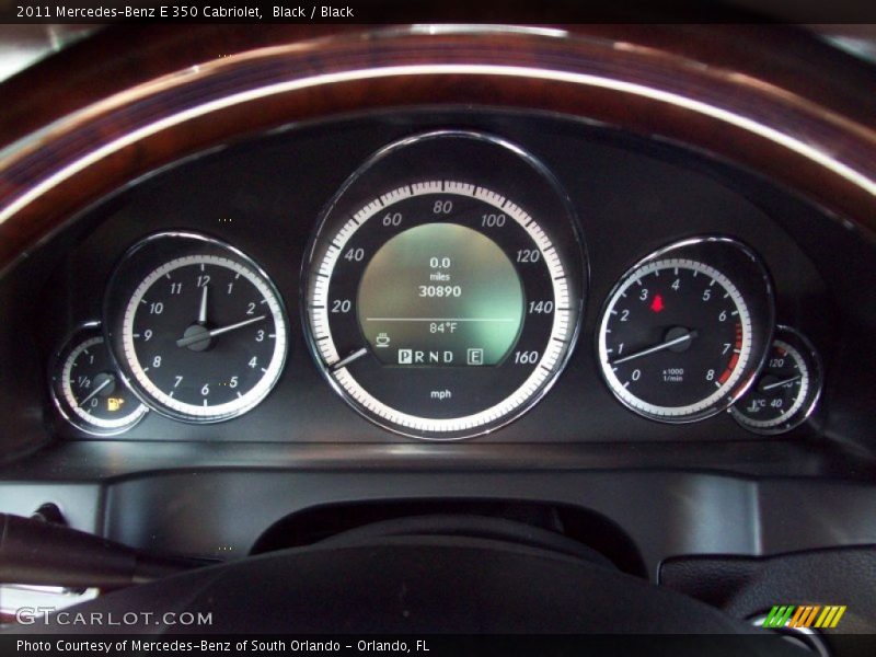 Black / Black 2011 Mercedes-Benz E 350 Cabriolet