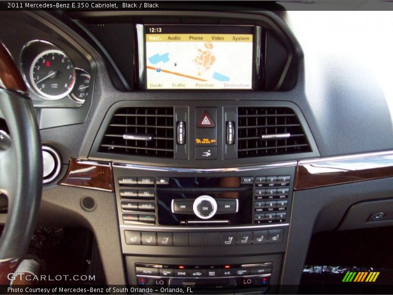 Black / Black 2011 Mercedes-Benz E 350 Cabriolet