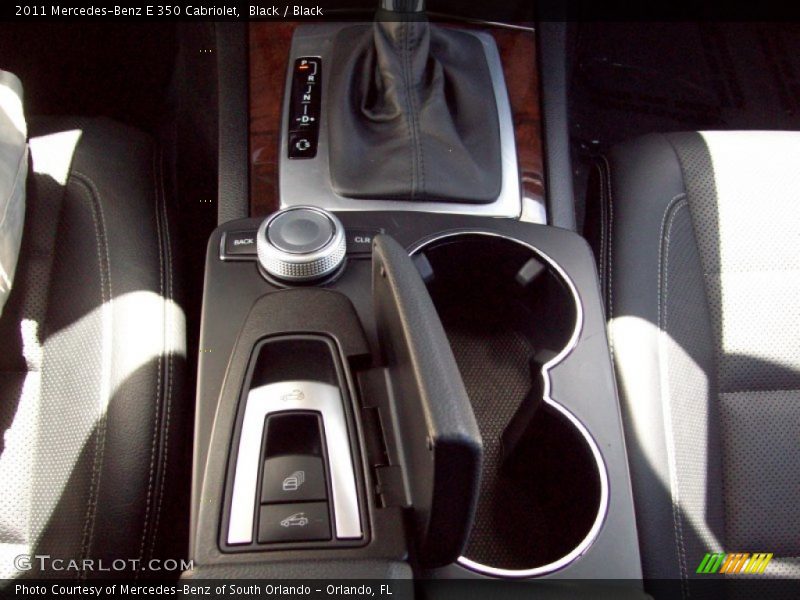 Black / Black 2011 Mercedes-Benz E 350 Cabriolet