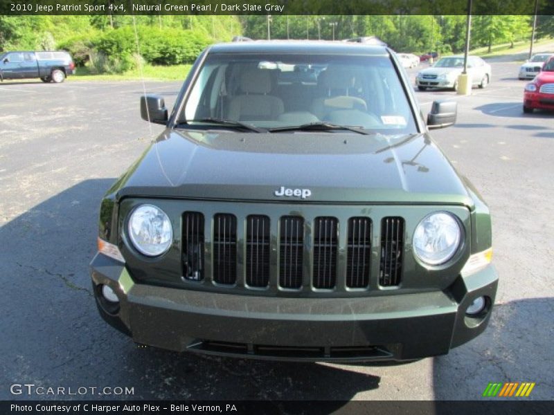 Natural Green Pearl / Dark Slate Gray 2010 Jeep Patriot Sport 4x4