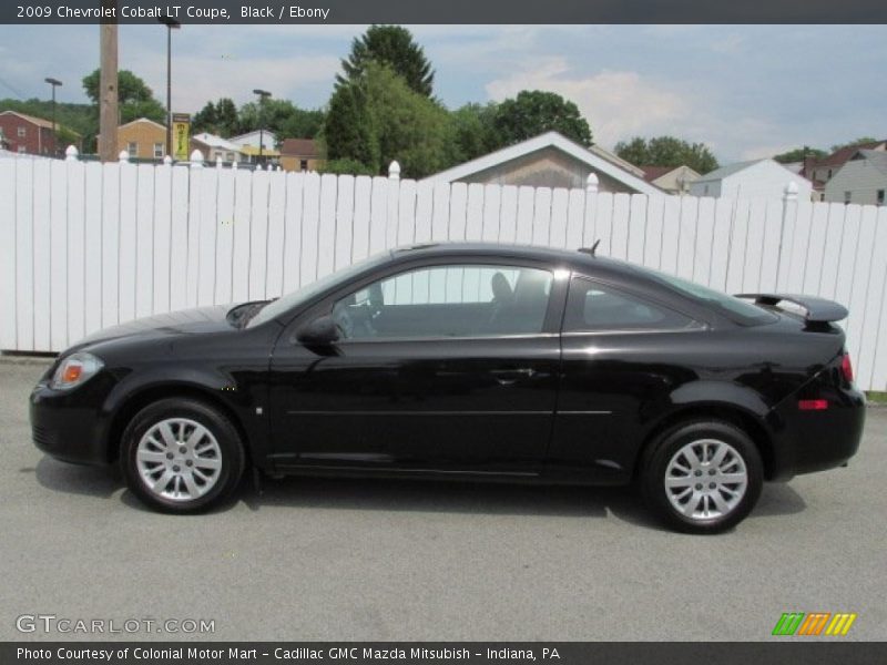 Black / Ebony 2009 Chevrolet Cobalt LT Coupe