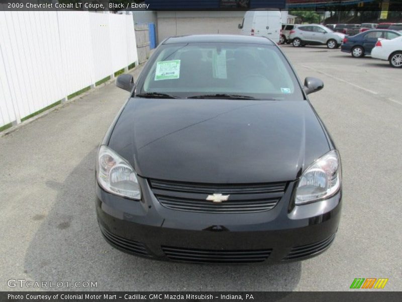 Black / Ebony 2009 Chevrolet Cobalt LT Coupe