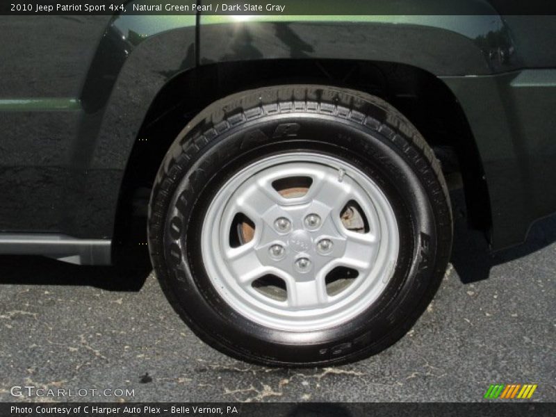 Natural Green Pearl / Dark Slate Gray 2010 Jeep Patriot Sport 4x4