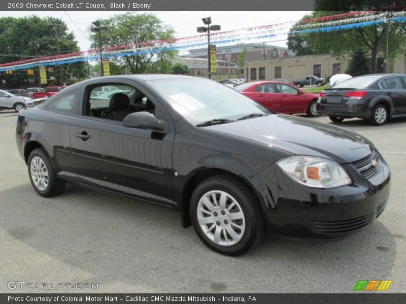 Black / Ebony 2009 Chevrolet Cobalt LT Coupe