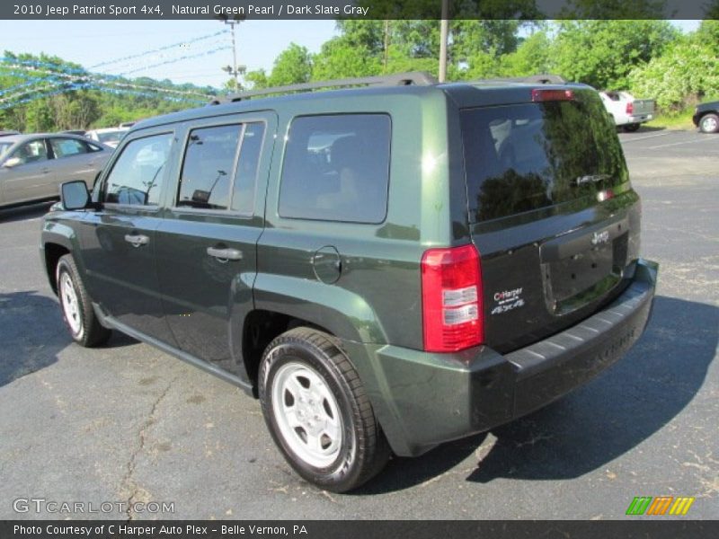 Natural Green Pearl / Dark Slate Gray 2010 Jeep Patriot Sport 4x4