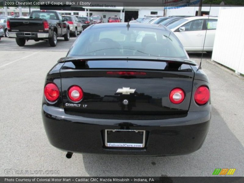 Black / Ebony 2009 Chevrolet Cobalt LT Coupe