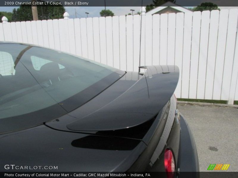 Black / Ebony 2009 Chevrolet Cobalt LT Coupe
