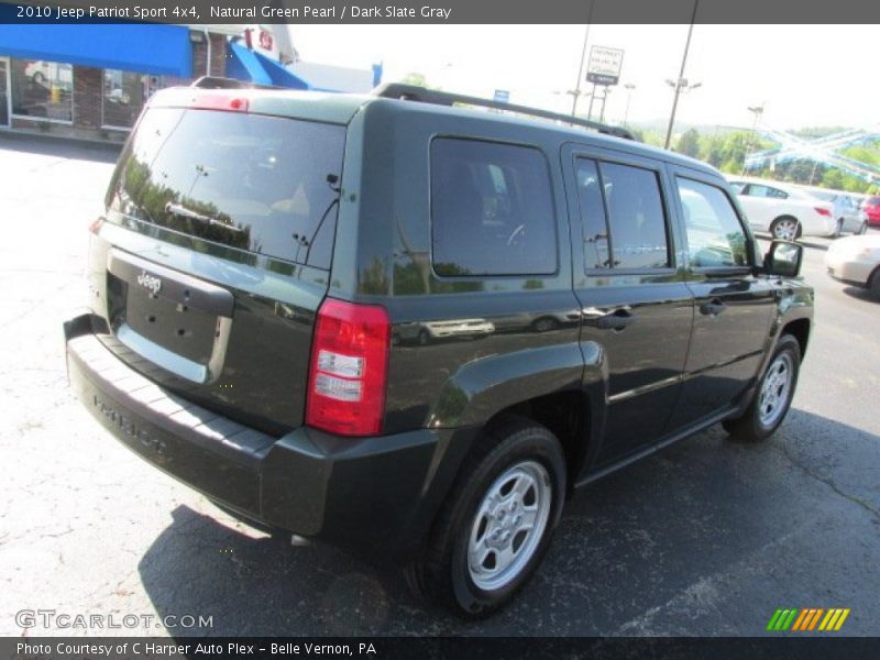 Natural Green Pearl / Dark Slate Gray 2010 Jeep Patriot Sport 4x4