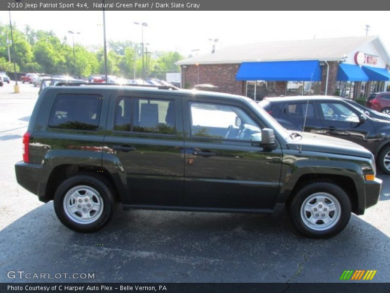 Natural Green Pearl / Dark Slate Gray 2010 Jeep Patriot Sport 4x4