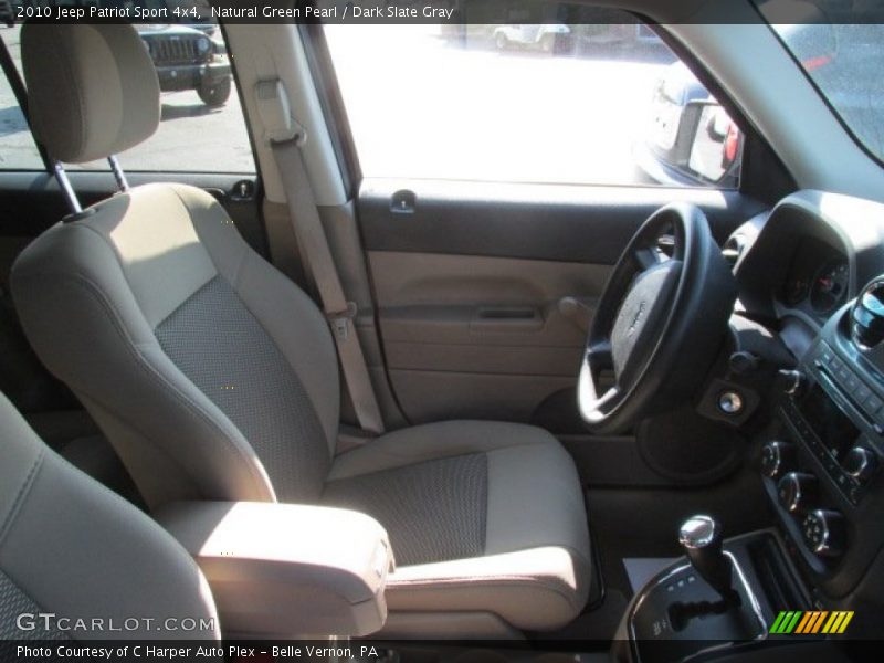 Natural Green Pearl / Dark Slate Gray 2010 Jeep Patriot Sport 4x4
