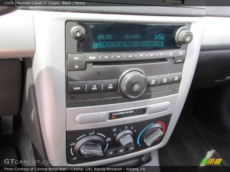 Black / Ebony 2009 Chevrolet Cobalt LT Coupe