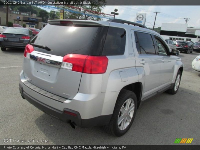 Quicksilver Metallic / Jet Black 2011 GMC Terrain SLT AWD