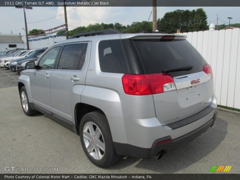 Quicksilver Metallic / Jet Black 2011 GMC Terrain SLT AWD