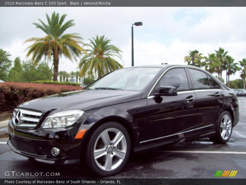 Black / Almond/Mocha 2010 Mercedes-Benz C 300 Sport