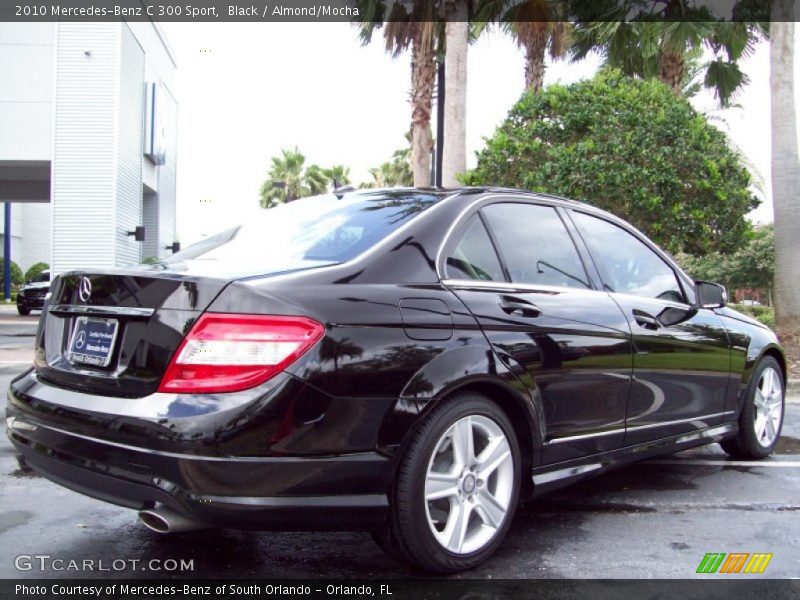 Black / Almond/Mocha 2010 Mercedes-Benz C 300 Sport