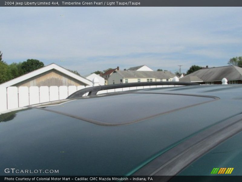 Timberline Green Pearl / Light Taupe/Taupe 2004 Jeep Liberty Limited 4x4