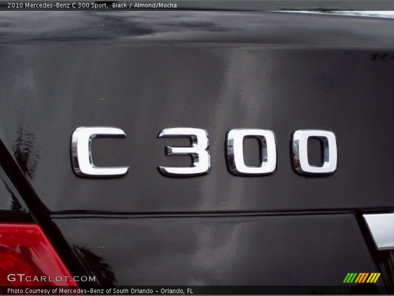 Black / Almond/Mocha 2010 Mercedes-Benz C 300 Sport
