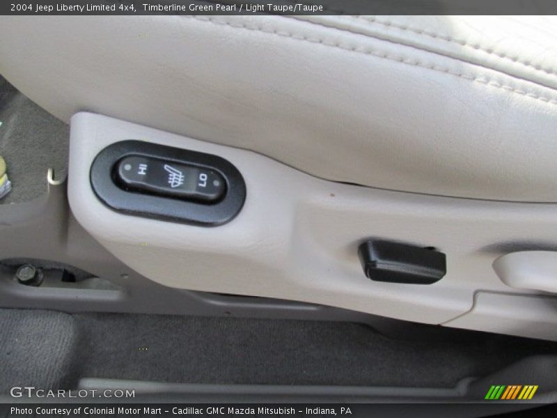 Timberline Green Pearl / Light Taupe/Taupe 2004 Jeep Liberty Limited 4x4