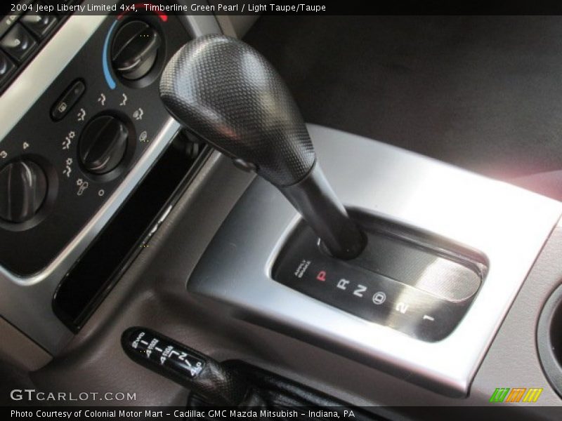 Timberline Green Pearl / Light Taupe/Taupe 2004 Jeep Liberty Limited 4x4