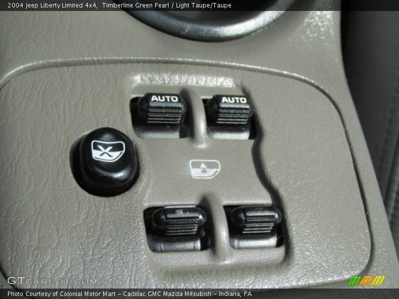 Timberline Green Pearl / Light Taupe/Taupe 2004 Jeep Liberty Limited 4x4