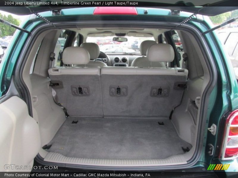 Timberline Green Pearl / Light Taupe/Taupe 2004 Jeep Liberty Limited 4x4