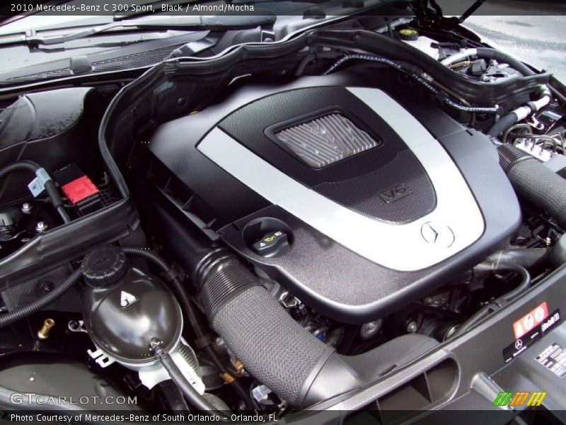 Black / Almond/Mocha 2010 Mercedes-Benz C 300 Sport