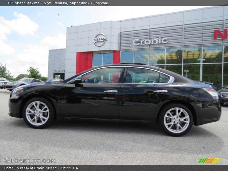Super Black / Charcoal 2012 Nissan Maxima 3.5 SV Premium