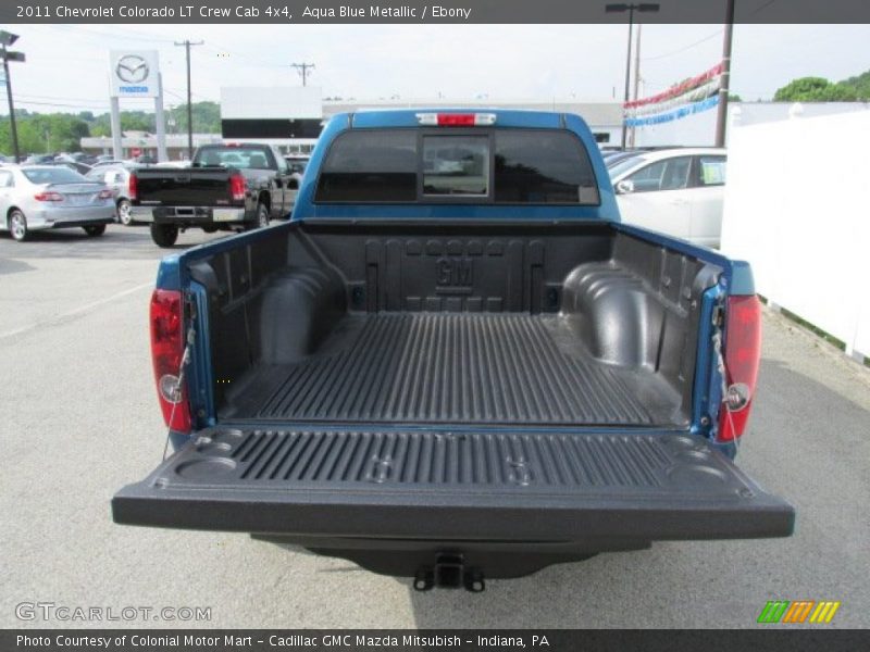 Aqua Blue Metallic / Ebony 2011 Chevrolet Colorado LT Crew Cab 4x4