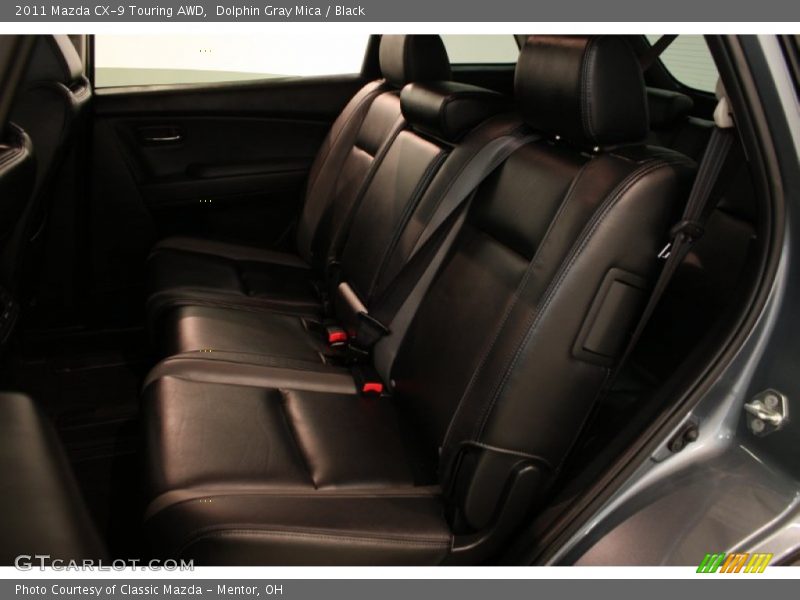 Dolphin Gray Mica / Black 2011 Mazda CX-9 Touring AWD