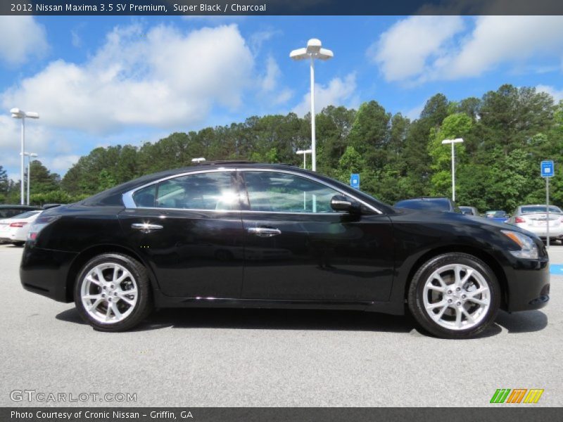 Super Black / Charcoal 2012 Nissan Maxima 3.5 SV Premium