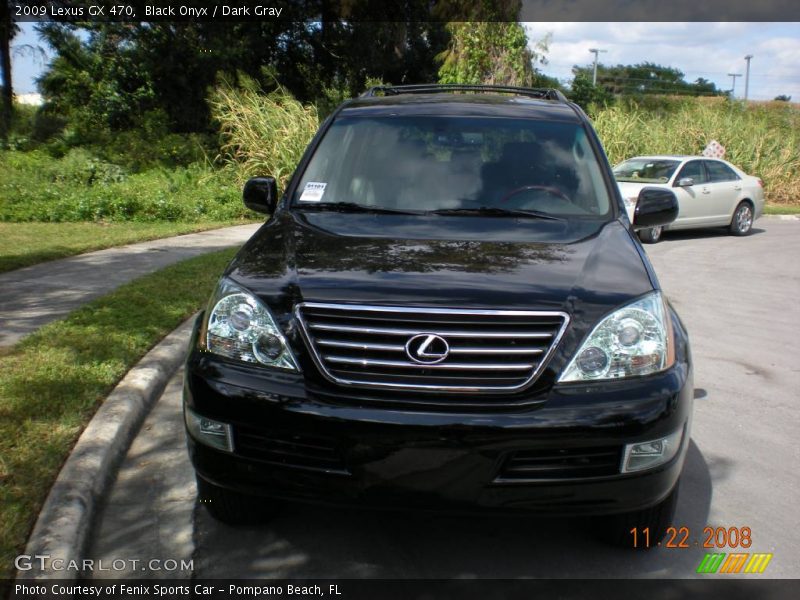 Black Onyx / Dark Gray 2009 Lexus GX 470