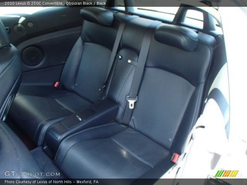 Obsidian Black / Black 2010 Lexus IS 250C Convertible
