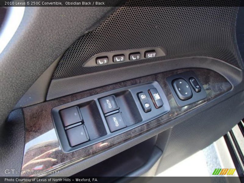Obsidian Black / Black 2010 Lexus IS 250C Convertible