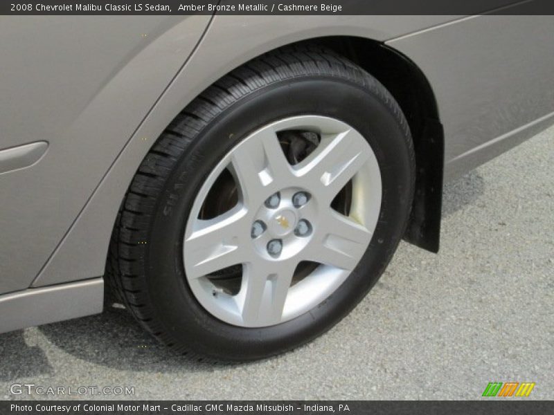 Amber Bronze Metallic / Cashmere Beige 2008 Chevrolet Malibu Classic LS Sedan