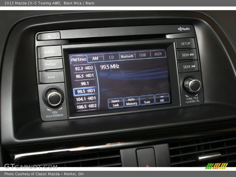 Black Mica / Black 2013 Mazda CX-5 Touring AWD