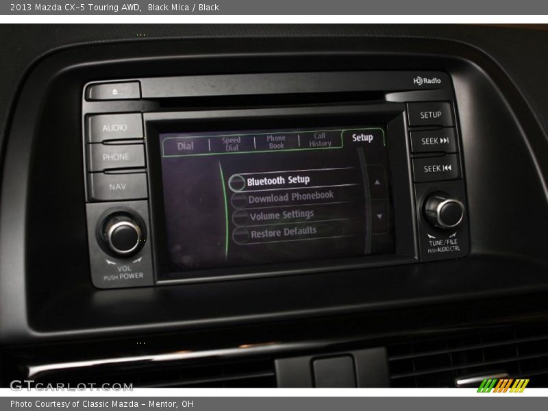 Black Mica / Black 2013 Mazda CX-5 Touring AWD